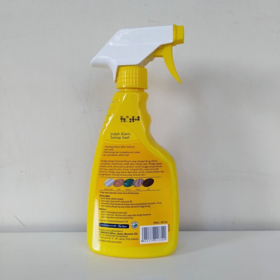 PLEDGE FURNITURE POLISH BOTOL LEMON 450 ML – 2