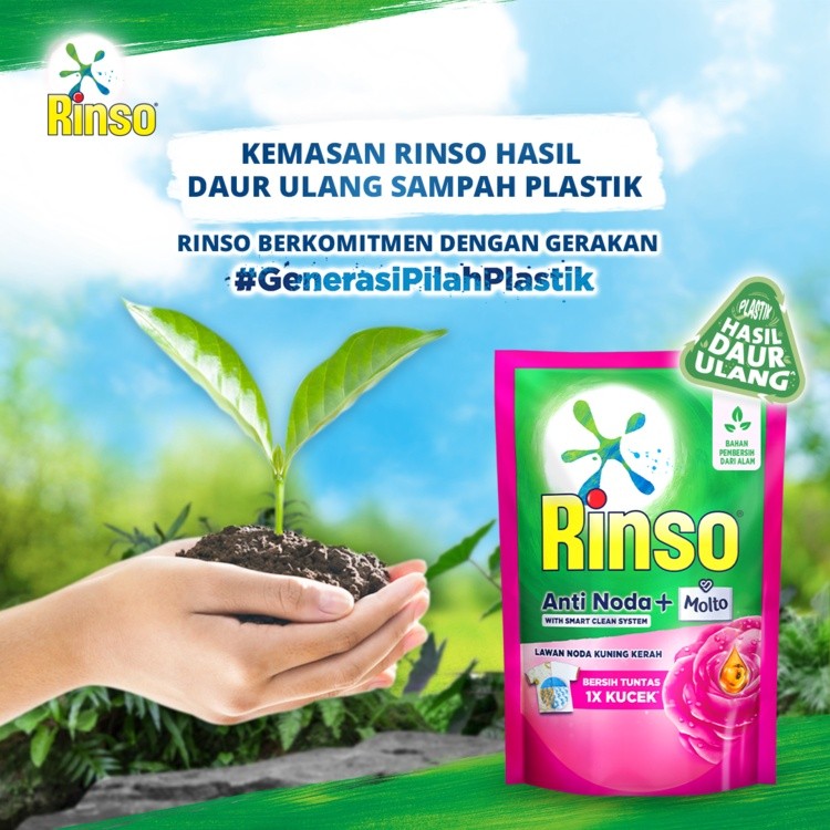 RINSO BUBUK ANTI NODA + MOLTO CLASSIC FRESH 400 GR – 4