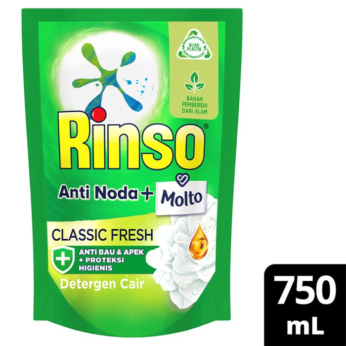 RINSO CAIR ANTI NODA + MOLTO CLASSIC FRESH 750 ML – 2