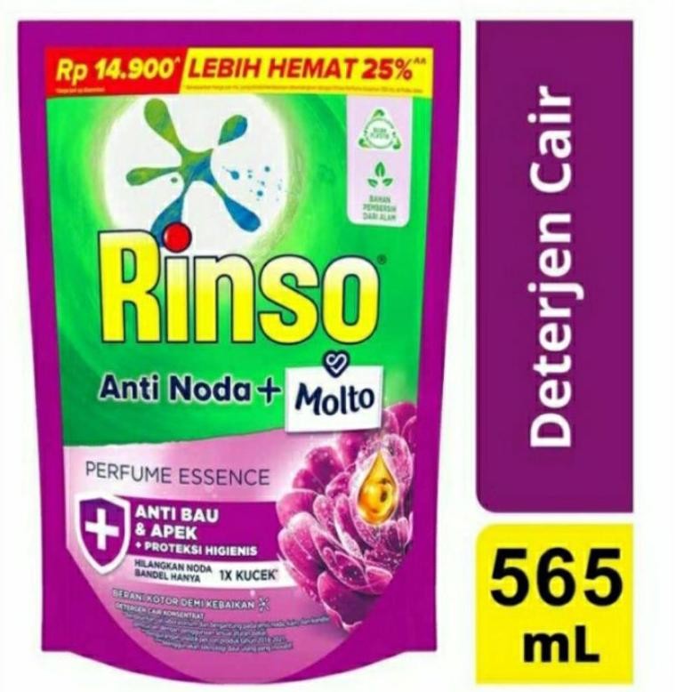 RINSO CAIR ANTI NODA PLUS MOLTO PERFUME ESSENCE 565 ML
