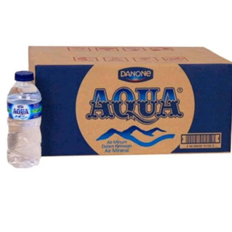 Aqua Air Mineral Botol (330 Ml : 1 Dus : 1 Karton : 24 Pcs)-1