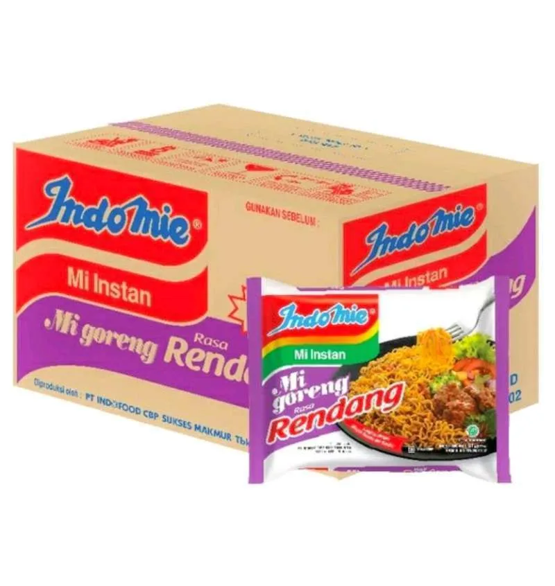 Indomie Goreng Rendang (1 Dus : 1 Karton : 40 Pcs)-4