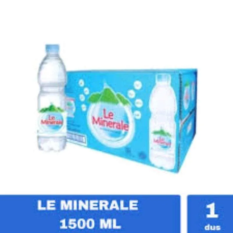 Le Minerale (1500 Ml : 1 Dus : 1 Karton : 12 Botol)-2