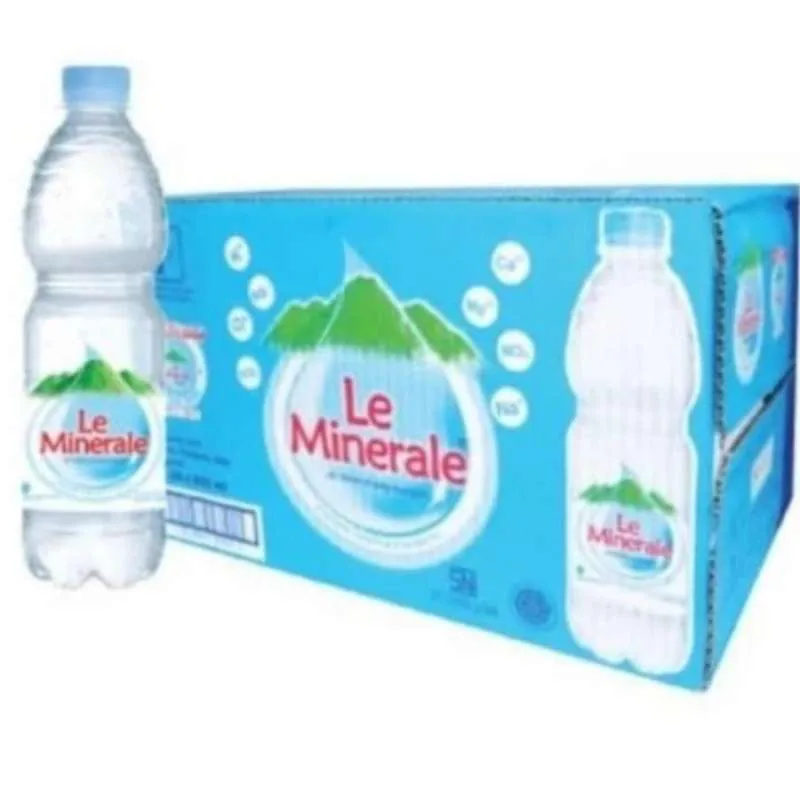 Le Minerale (600 Ml : 1 Dus : 1 Karton : 24 Pcs)