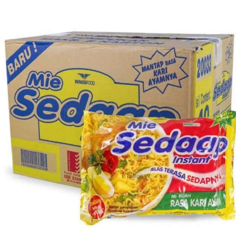 Mie Sedaap Kari Ayam (1 Dus : 1 Karton : 40 Pcs)-2