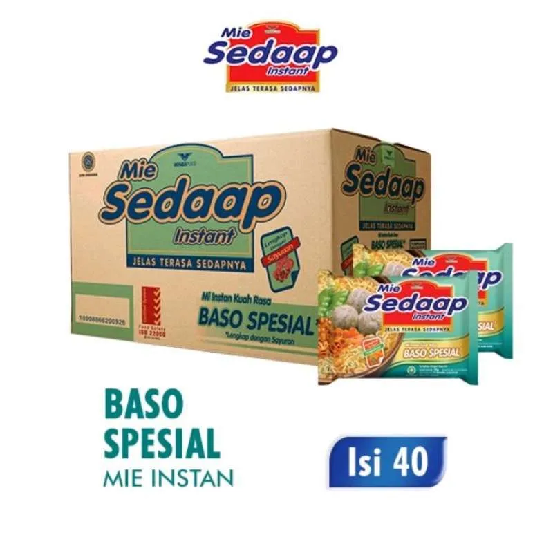 Mie Seedap Baso Spesial – 1 Dus