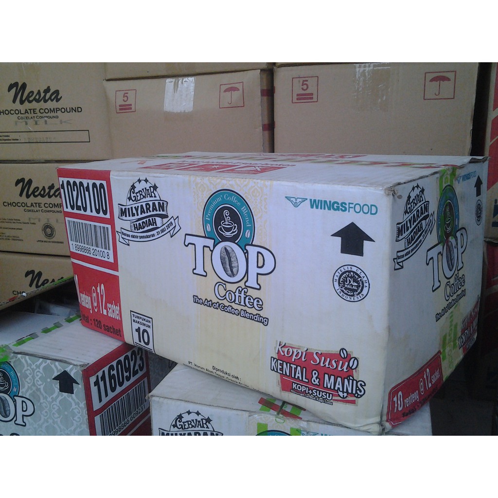 TOP Coffee KOPI Susu (1 Dus)-1